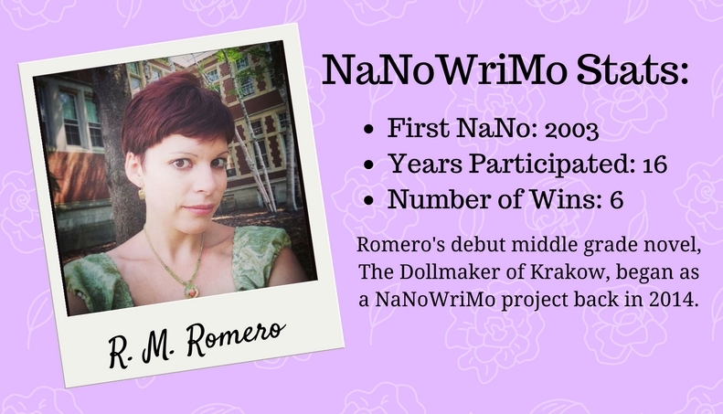 Feeling Drafty: R.M. Romero Talks “Pants-ing” Her Way Through NaNoWriMo